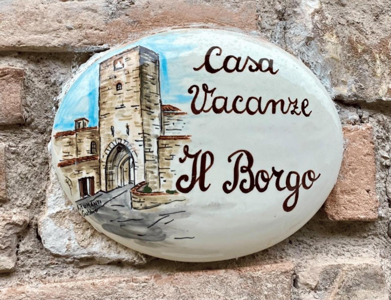 Casa Vacanze Il Borgo 구비오 외부 사진